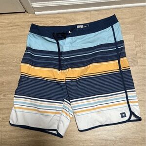 Rip Curl Navy and Gray Boardshorts